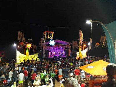 Hoje tem folia em Piraputanga e amanhã também.