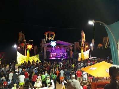 Hoje tem folia em Piraputanga e amanh tambm.