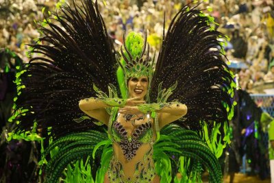 Desfile da Imprio Serrano no Carnaval 2019 no Rio de Janeiro - Tomaz Silva/Agncia Brasil