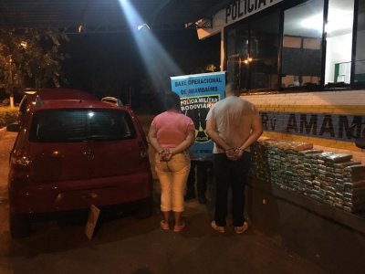 Eles vo responder por trfico de drogas - Foto: Divulgao/PM