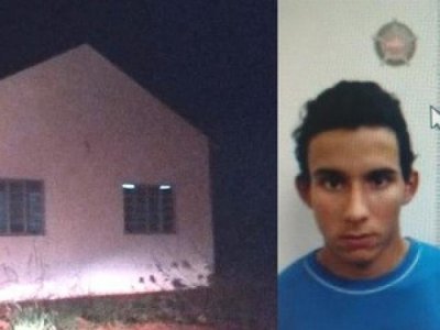 Corpo de jovem em decomposio foi encontrado por um vizinho. (Foto: Reproduo/Sidrolndia News)
