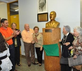 Renato Ribeiro durante homenagem ao pai em Aquidauana
