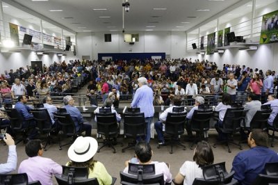 Evento de filiao ocorreu na Cmara de Vereadores. (Henrique Arakaki, Jornal Midiamax)