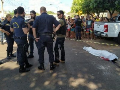 Guardas no local da confuso. Foto: Adilson Domingos