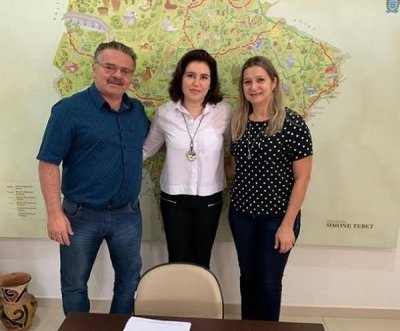 Mauro do Atlntico, Simone Tebet e Selma Suleiman lideranas do MDB-MS