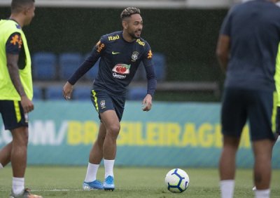 Treino da Seleo Olmpica na Granja Comary. Foto Lucas Figueiredo/CBF