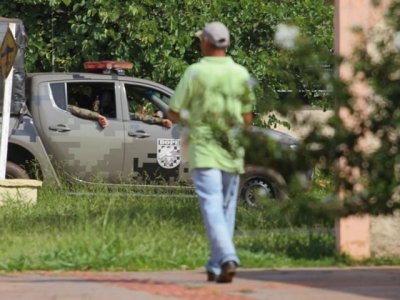 Equipe do Bope em Ponta Por, depois da fuga em massa no Paraguai (Foto/Arquivo: Marcos Maluf)