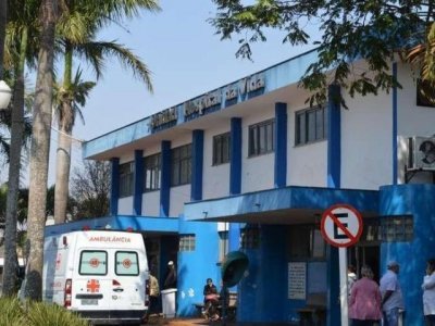 Ciclista foi levado para o Hospital da Vida, mas morreu na madrugada deste domingo. (Foto: Andr Bento/Dourados News/Arquivo)