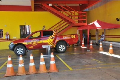 Teste ser feito no Quartel Central do Corpo de Bombeiros - Valdenir Rezende