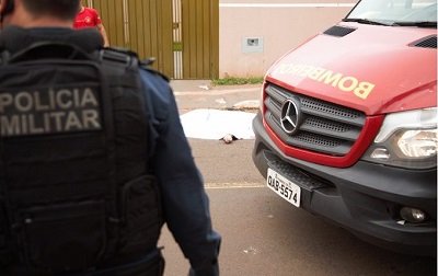 Assassinato no comeo do ano  retrato do aumento de mortes violentas em MS. (Foto: Leonardo de Frana, Midiamax)