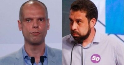 Covas e Boulos disputam o 2 turno em So Paulo (Foto: Montagem )