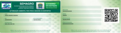 Cdigo no verso do documento vai confirmar autenticidade no momento da fiscalizao. (Foto: Divulgao, Imasul)