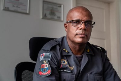 Evanilson de Souza falava sobre o programa de combate ao racismo que desenvolve na corporação durante conferência virtual quando um dos participantes começou a escrever ofensas sobre a tela compartilhada.