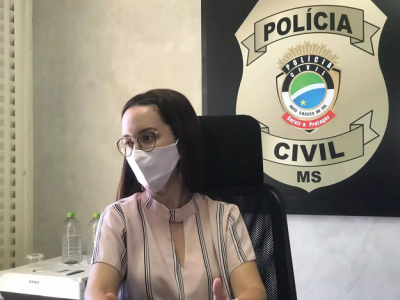 Delegada Franciele Candotti - (Foto: Bruna Marques)