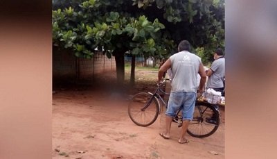 Alberto foi atingido por facada e no resistiu | Imagem: Leitor Midiamax / Via WhatsApp