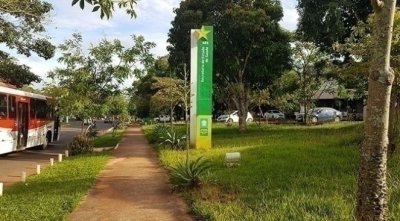 Vista do prdio da Secretaria de Sade em Campo Grande (Foto: Divulgao)