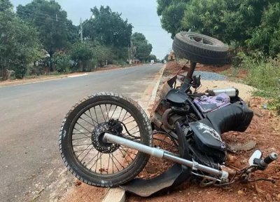 Luiz Tait morreu na hora depois de perder controle de direo (Foto: Jardim MS News)