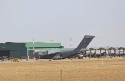 Primeiro boing norte-americano j est na Ala 5 da FAB, em Campo Grande (Foto Paulo Francis)