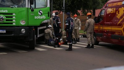 Vtima morreu no local, antes que pudesse ser transportada - Henrique Arakaki