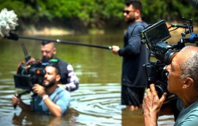 Imagem das gravações realizadas no Pantanal de Aquidauana - (Foto: Arquivo Pessoal, Jota Passos)