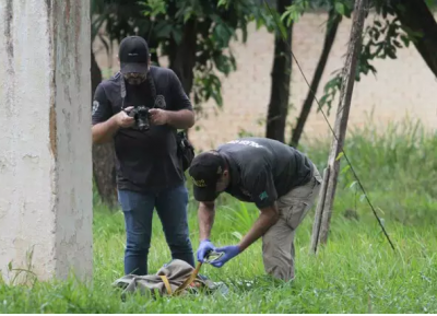 Vtima usava cinto de segurana, chamado talabarte, para escalar poste. (Foto: Marcos Maluf)