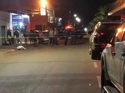 Matheus Nascimento tinha 25 anos e foi morto aps discusso em lanchonete. (Foto: Alvorada Informa)