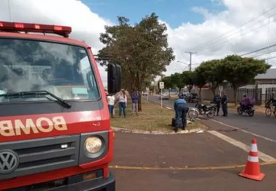 Local onde ocorreu o acidente que resultou na morte do jovem. (Foto: JovemSulNews/Rafael Ferreira)