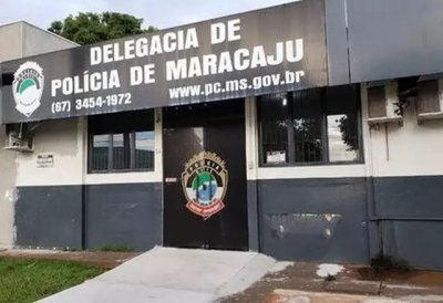 Delegacia de Maracaju, para onde o condutor foi levado preso. (Foto: Divulgao)