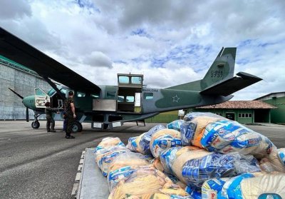 FAB distribui alimentos nas aldeias