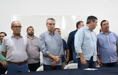 Riedel cumpriu agenda na sexta-feira em Aquidauana