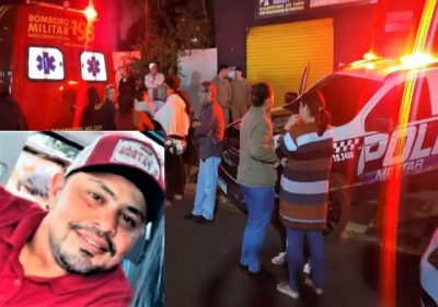 Homicdio ocorreu na noite desta tera-feira, em Navira. (Foto: T na Mdia Navira)