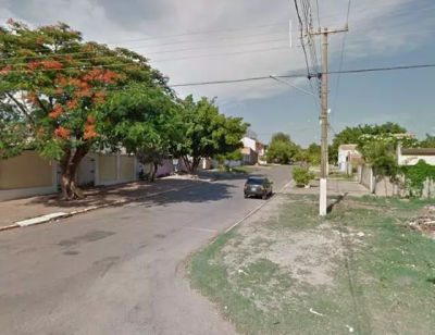 Regio do Bairro Universitrio, em Corumb, onde acidente ocorreu (Foto: Google)