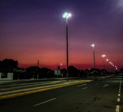 Avenida Dr. Sabino em Aquidauana