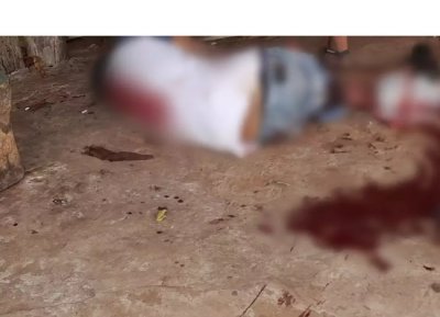 Vítima encontrada em estado grave na residência do casal (Foto: Divulgação)