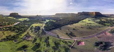 Estrada Parque de Piraputanga fica mais perto de quem est em Bonito e quer conhecer suas belezas (Foto: Reproduo)