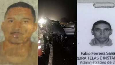 Jnior Anunciao da Silva,  esquerda, e Fbio Ferreira Sanabria,  direita (Foto: Reproduo/Alvorada Informa)