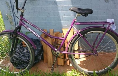 Bicicleta foi recuperada (Divulgao)