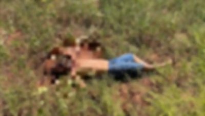 Jhonatan apresentava ferimentos no rosto e na cabea, possivelmente causados por arma branca. (Foto: Direto das Ruas)