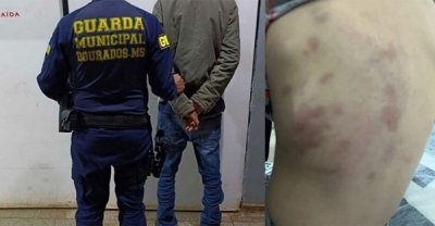 O autor foi preso em flagrante pelo crime / / Osvaldo Duarte/Dourados News