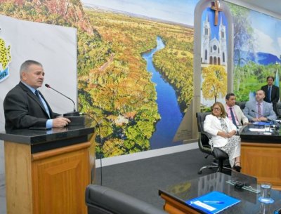 Prefeito agradeceu parceria com a Cmara de Vereadores