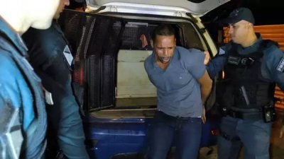 Cristian foi preso na casa da m�e e confessou o crime (Foto: Leandro Holsbach)