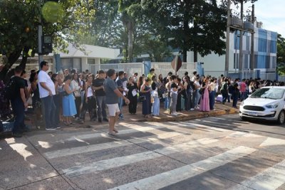 Prova foi aplicada em diversas escolas e universidades de Campo Grande. (Foto: L�o de Fran�a, Midiamax)