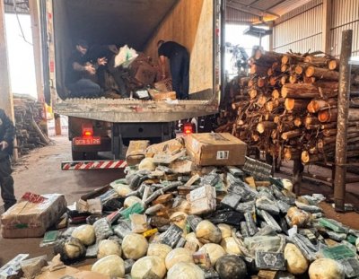 Pol�cia Civil realiza incinera��o de entorpecentes em Campo Grande