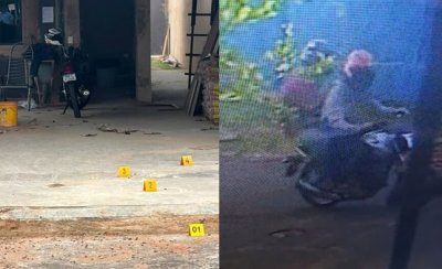 C�mera registra fuga de assassinos de jovem no Novos Estados  em CG