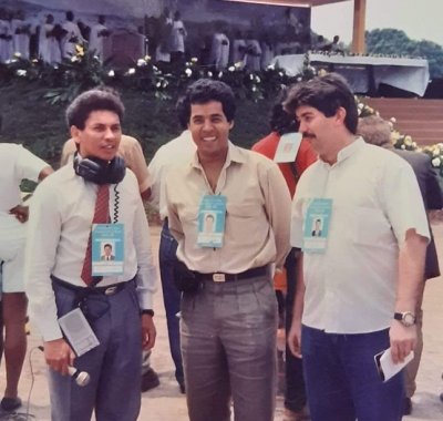 Wilson de Carvalho (a esquerda) Feitosa (meio) Armandinho Anache (in memoriam) a direita