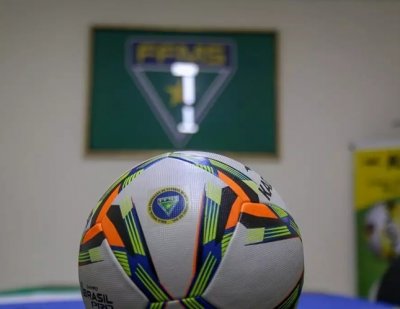 Bola oficial do Campeonato Sul-Mato-Grossense de futebol de 2024.
