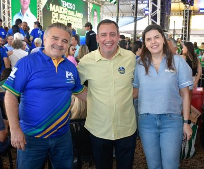 Em Aqidauana Odilon Ribeiro conta com o apoio do prefeito Mauro do Atl�ntico